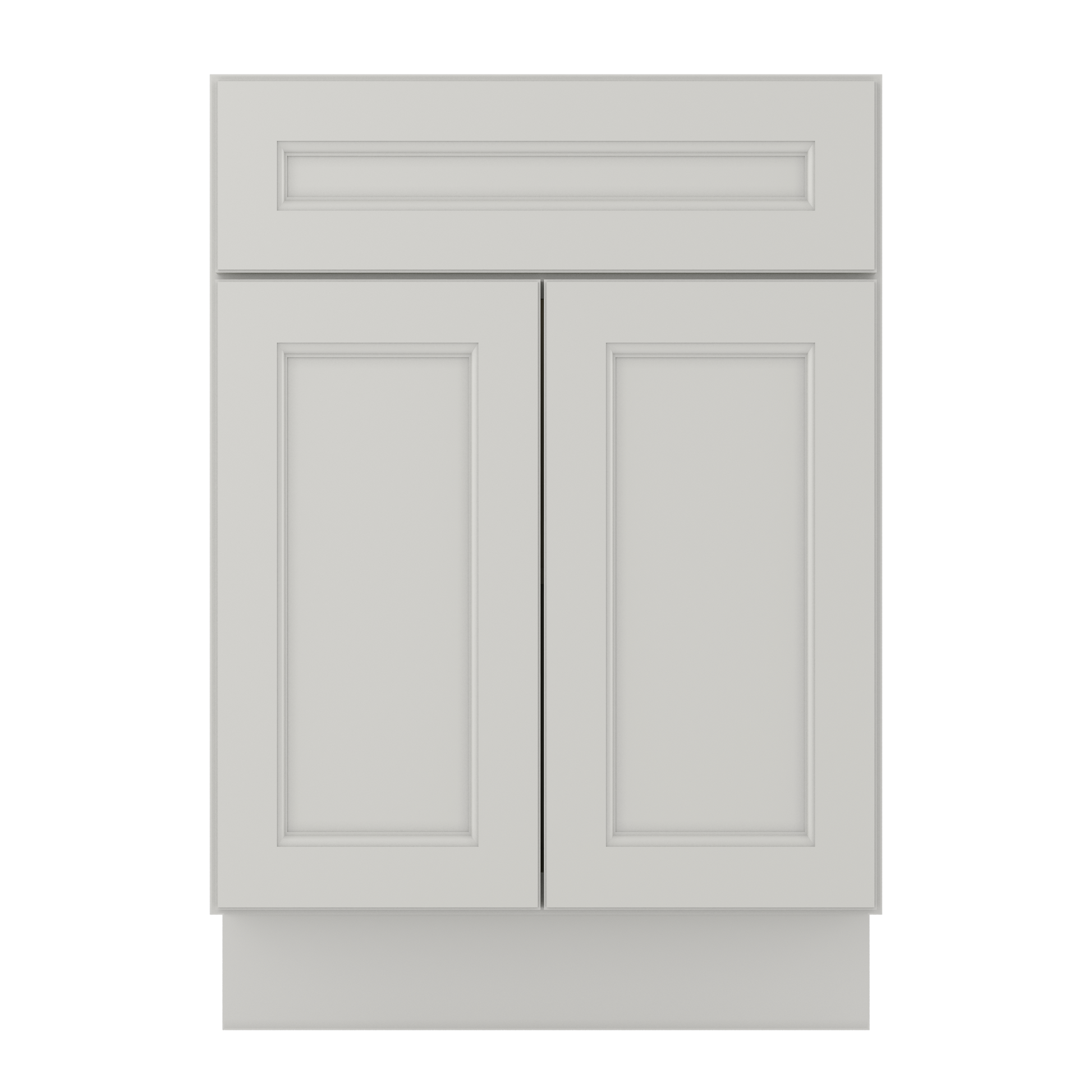 Base Kitchen Cabinet B24 Milan Pearl 24 in. width 34.5 in. height 24 in. depth - Kitchen Cabinets