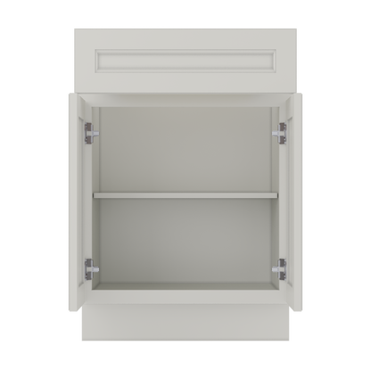 Base Kitchen Cabinet B24 Milan Pearl 24 in. width 34.5 in. height 24 in. depth - Kitchen Cabinets