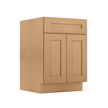 Base Kitchen Cabinet B24 Shaker Toffee 24 in. width 34.5 in. height 24 in. depth - Kitchen Cabinets