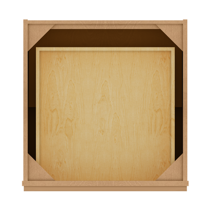 Base Kitchen Cabinet B24 Shaker Toffee 24 in. width 34.5 in. height 24 in. depth - Kitchen Cabinets