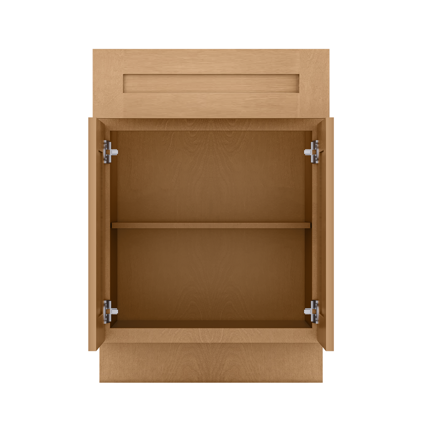 Base Kitchen Cabinet B24 Shaker Toffee 24 in. width 34.5 in. height 24 in. depth - Kitchen Cabinets