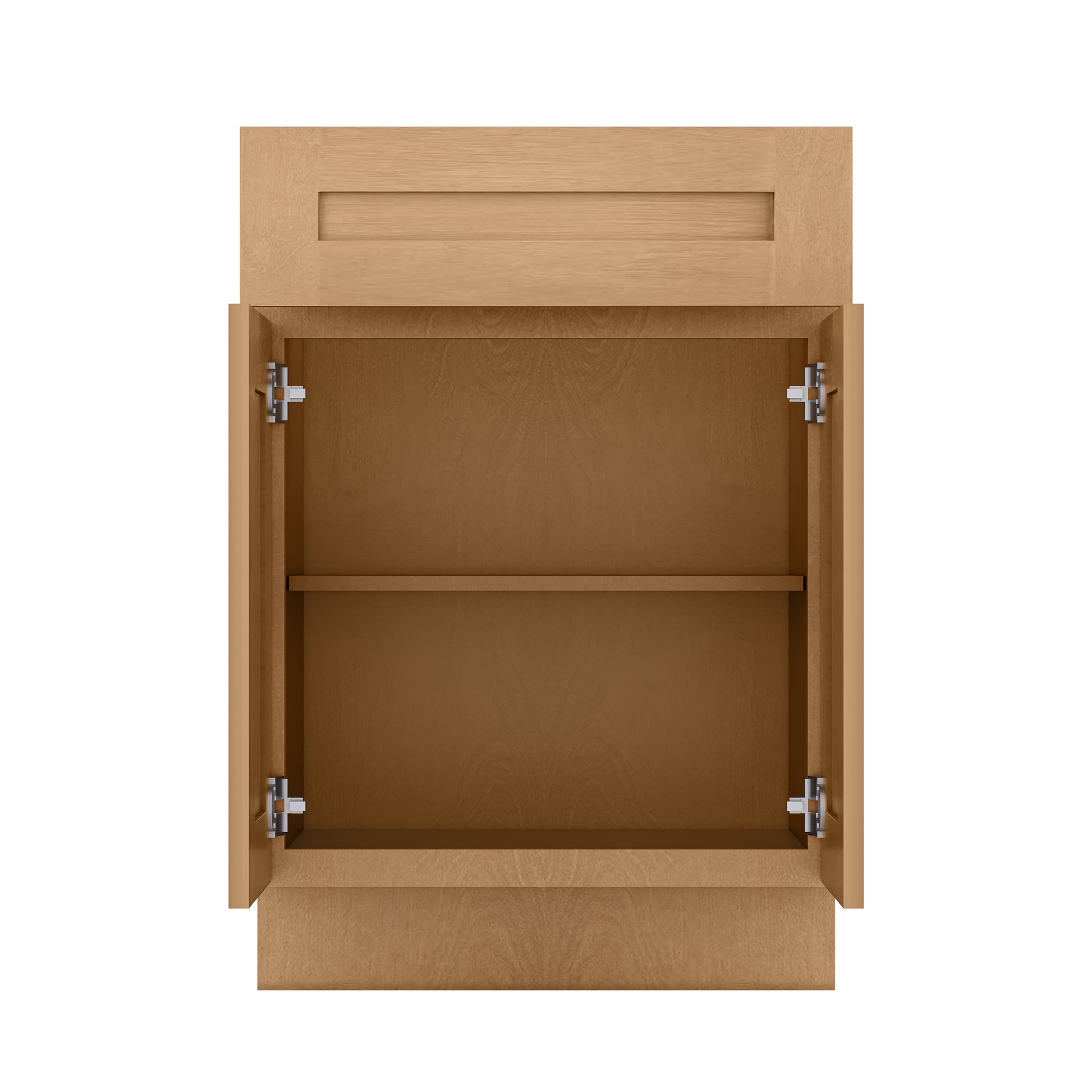 Base Kitchen Cabinet B24 Shaker Toffee 24 in. width 34.5 in. height 24 in. depth - Kitchen Cabinets