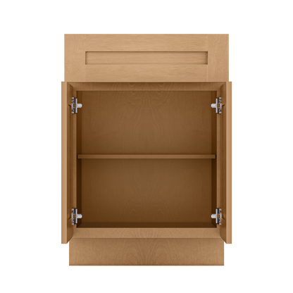 Base Kitchen Cabinet B24 Shaker Toffee 24 in. width 34.5 in. height 24 in. depth - Kitchen Cabinets