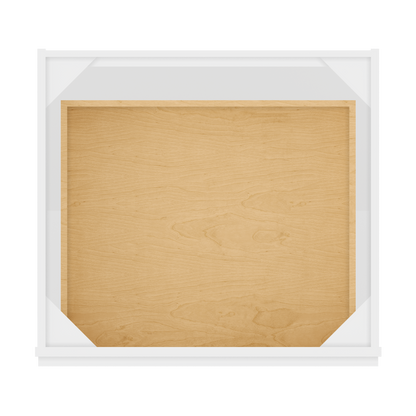 Base Kitchen Cabinet B27 Alpina White LessCare 27 in. width 34.5 in. height 24 in. depth - Kitchen Cabinets