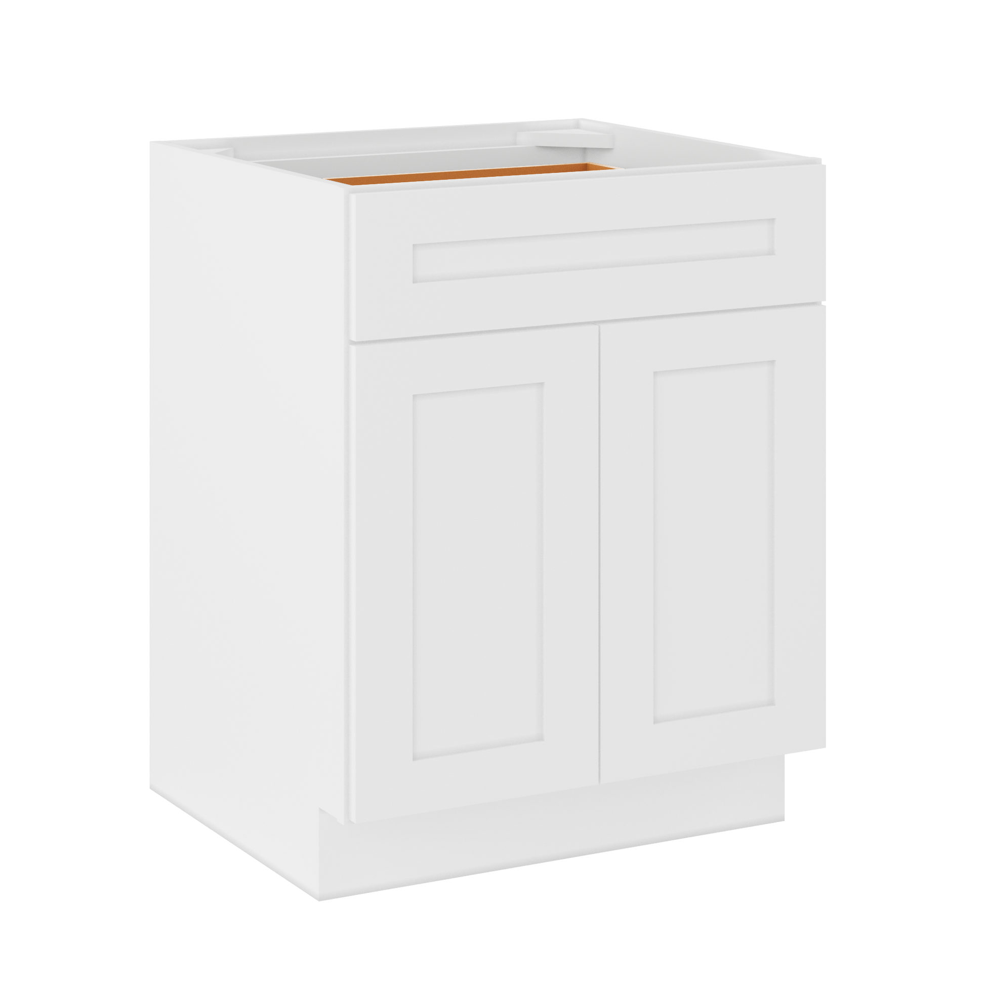 Base Kitchen Cabinet B27 Alpina White LessCare 27 in. width 34.5 in. height 24 in. depth - Kitchen Cabinets