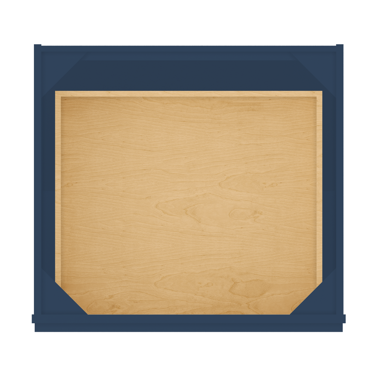 Base Kitchen Cabinet B27 Danbury Blue LessCare 27 in. width 34.5 in. height 24 in. depth - Kitchen Cabinets