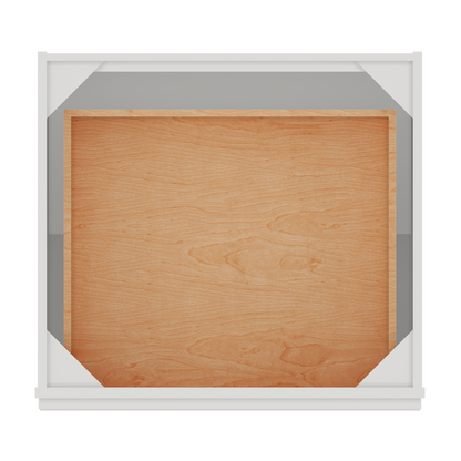 Base Kitchen Cabinet B27 Milan Pearl 27 in. width 34.5 in. height 24 in. depth - Kitchen Cabinets