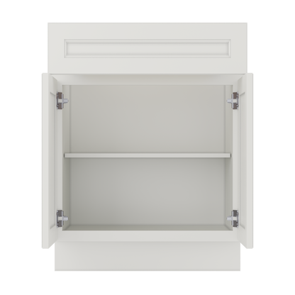 Base Kitchen Cabinet B27 Milan Pearl 27 in. width 34.5 in. height 24 in. depth - Kitchen Cabinets