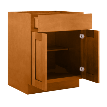 Base Kitchen Cabinet B27 Newport LessCare 27 in. width 34.5 in. height 24 in. depth - Kitchen Cabinets