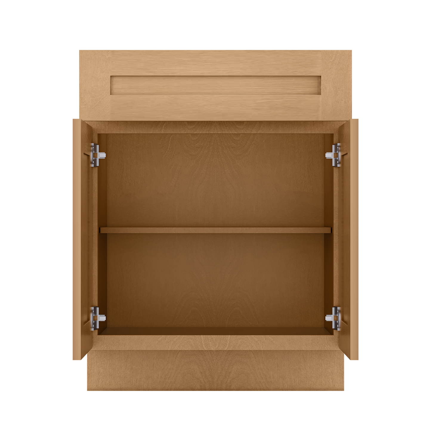 Base Kitchen Cabinet B27 Shaker Toffee 27 in. width 34.5 in. height 24 in. depth - Kitchen Cabinets