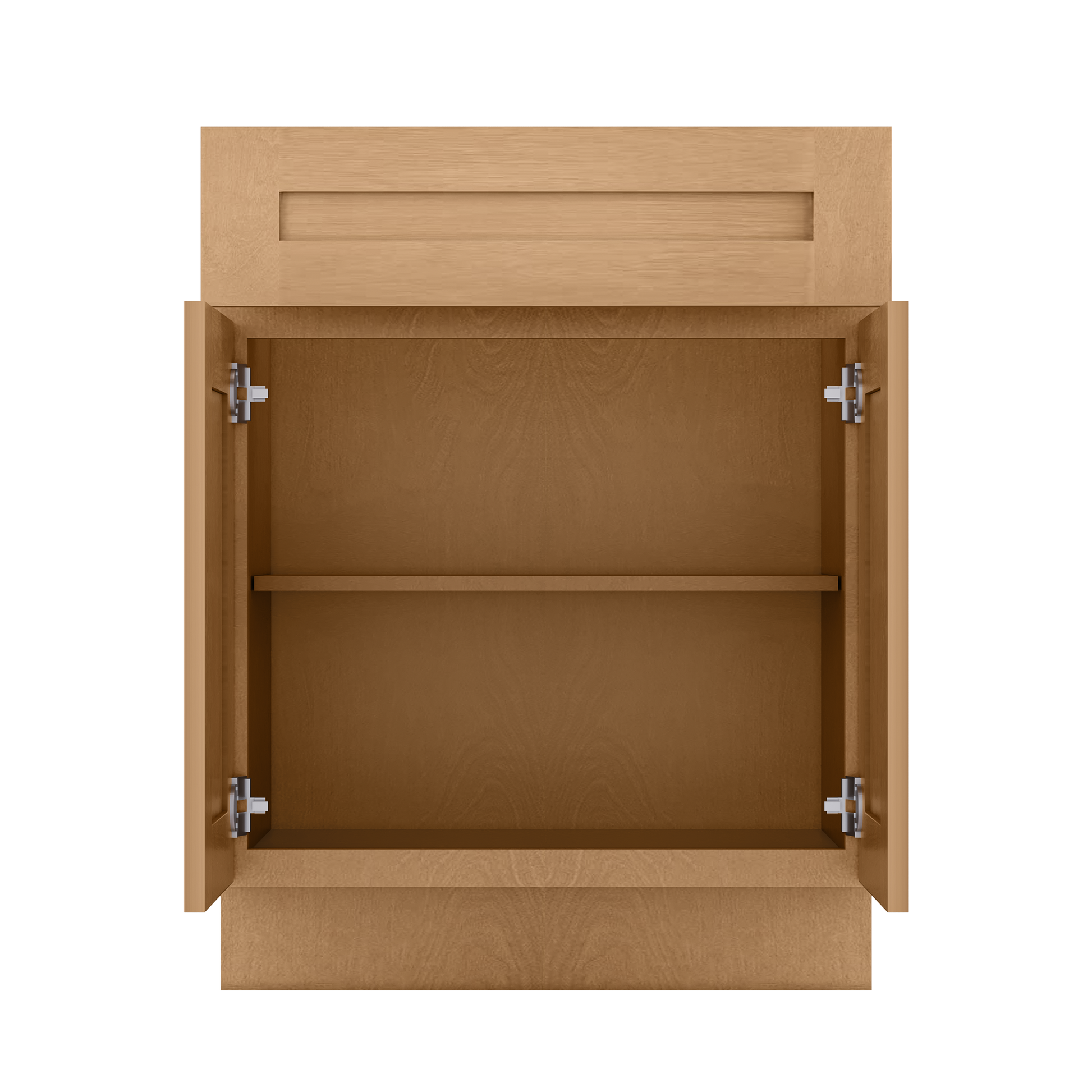 Base Kitchen Cabinet B27 Shaker Toffee 27 in. width 34.5 in. height 24 in. depth - Kitchen Cabinets