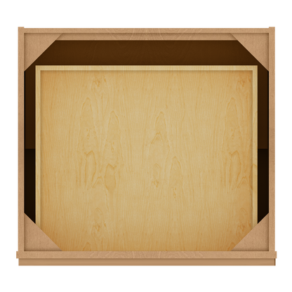 Base Kitchen Cabinet B27 Shaker Toffee 27 in. width 34.5 in. height 24 in. depth - Kitchen Cabinets