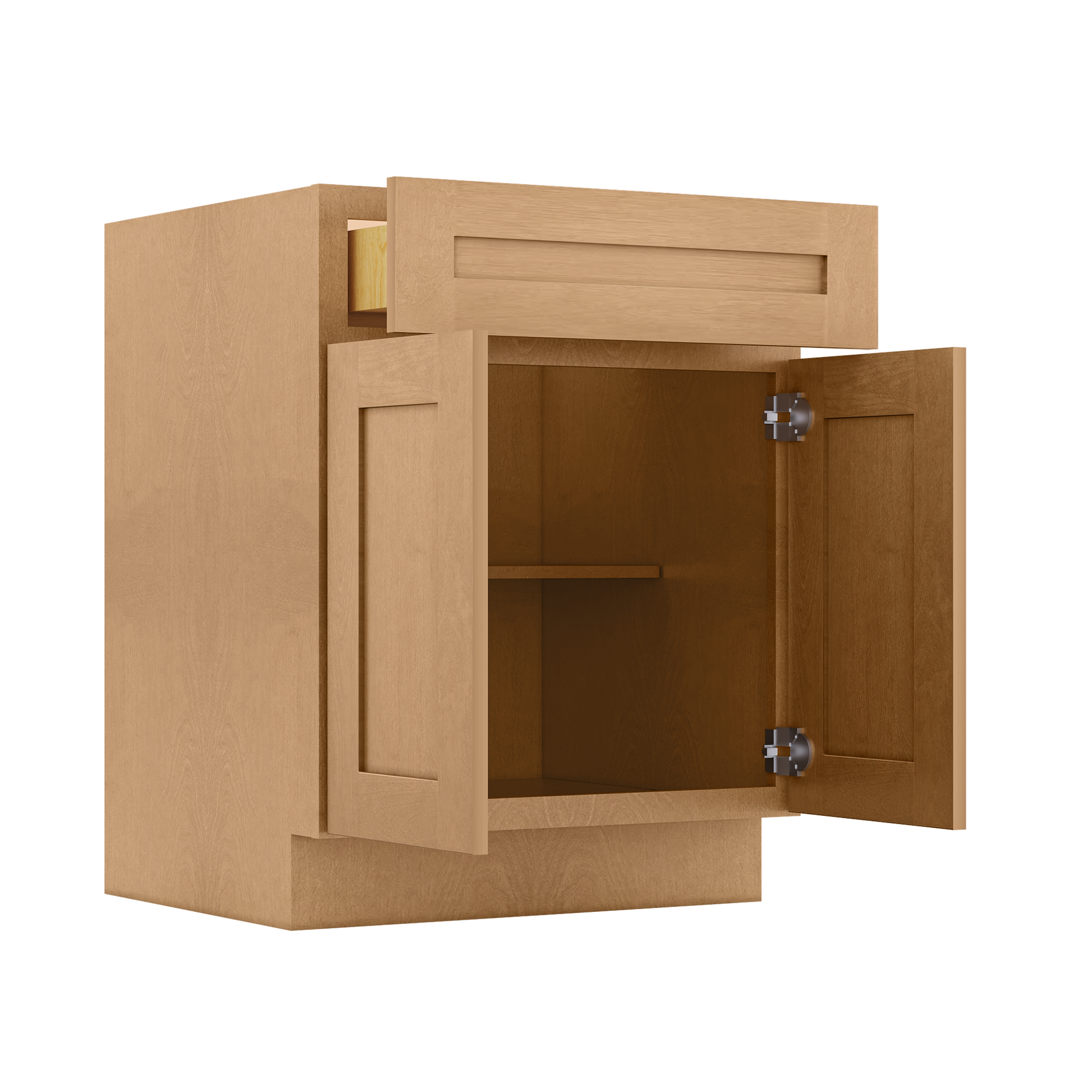 Base Kitchen Cabinet B27 Shaker Toffee 27 in. width 34.5 in. height 24 in. depth - Kitchen Cabinets