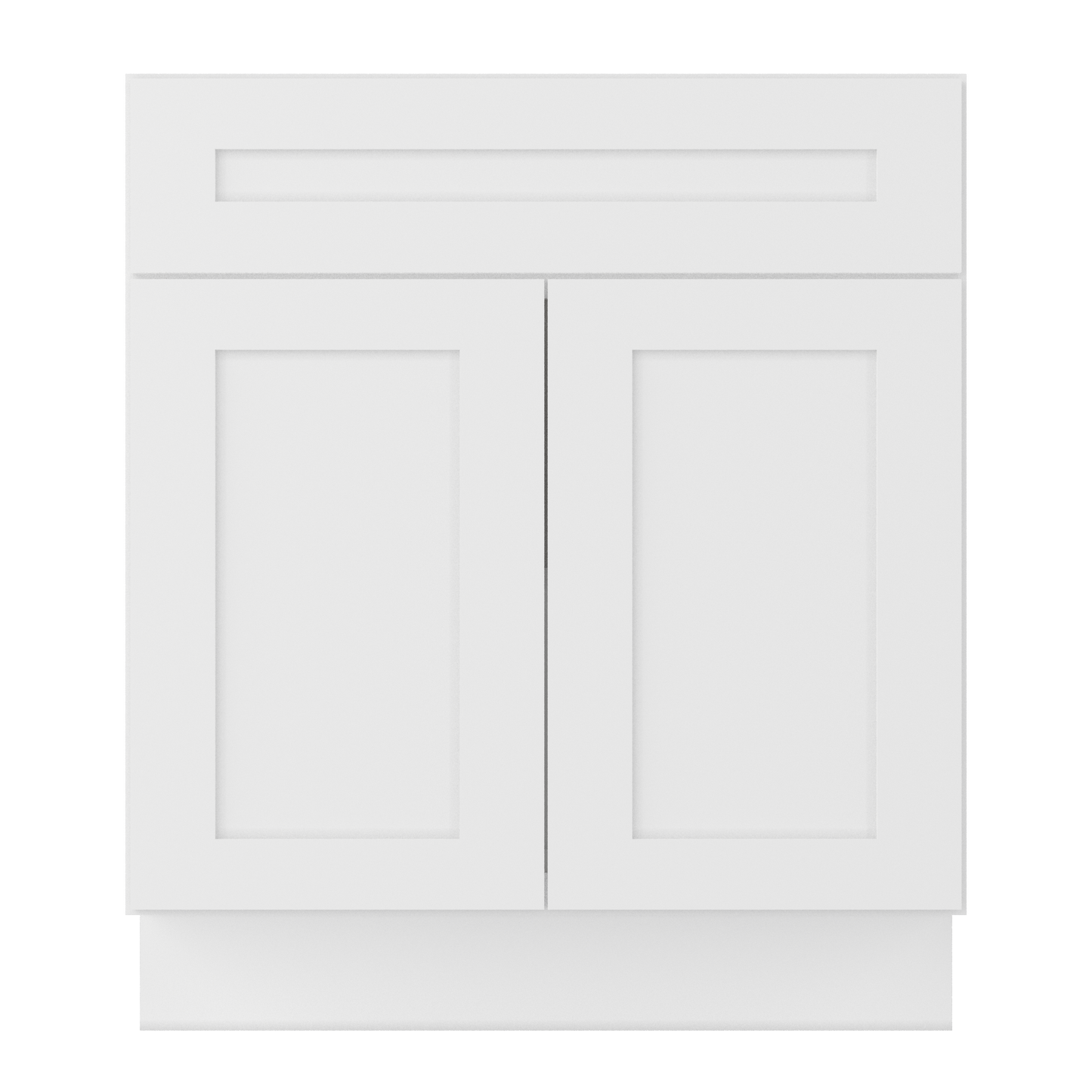 Base Kitchen Cabinet B30 Alpina White LessCare 30 in. width 34.5 in. height 24 in. depth - Kitchen Cabinets