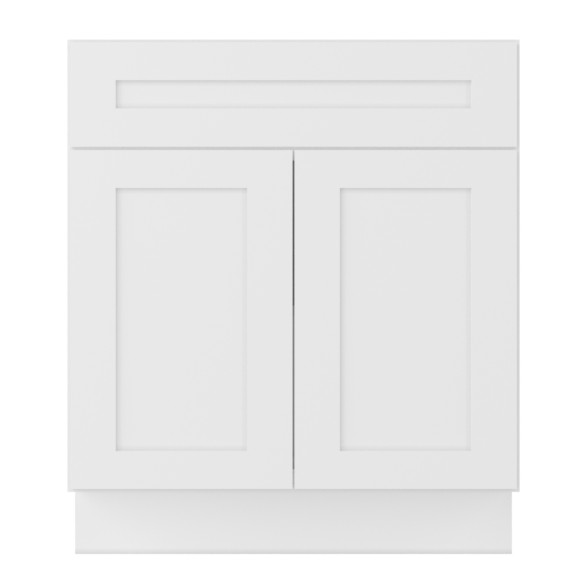 Base Kitchen Cabinet B30 Alpina White LessCare 30 in. width 34.5 in. height 24 in. depth - Kitchen Cabinets