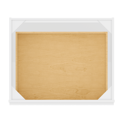 Base Kitchen Cabinet B30 Alpina White LessCare 30 in. width 34.5 in. height 24 in. depth - Kitchen Cabinets