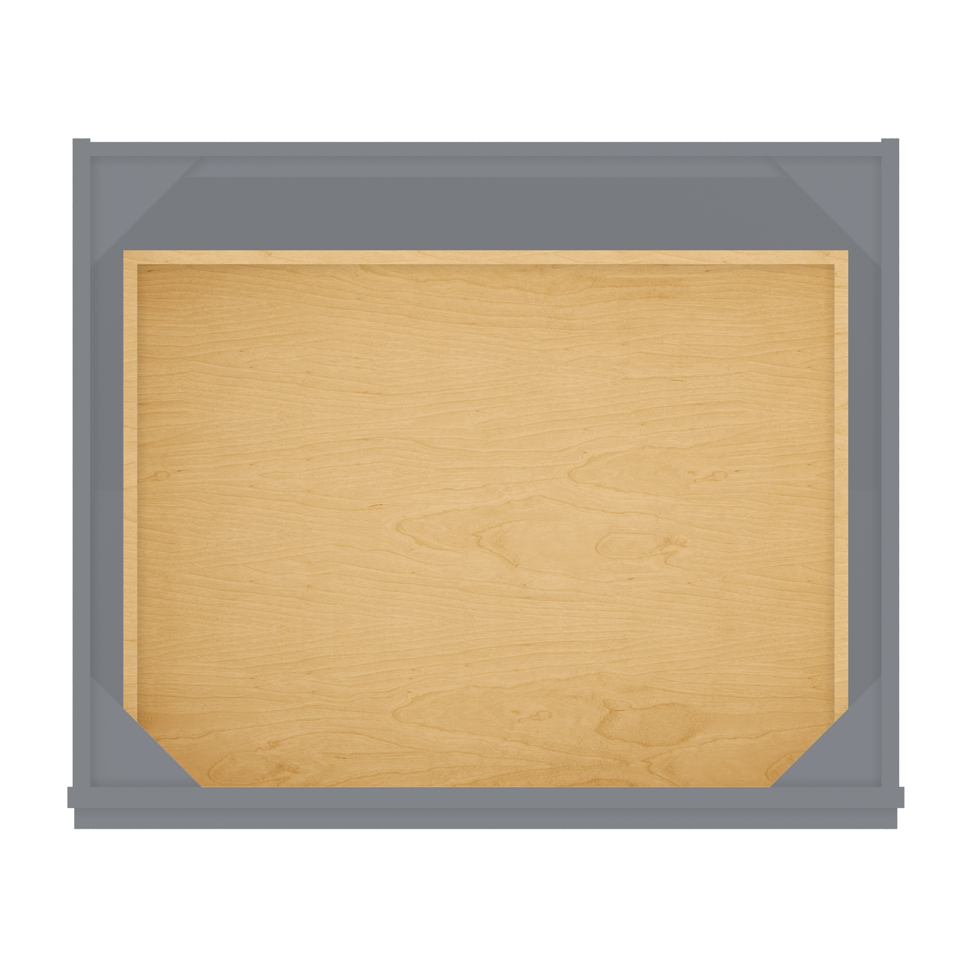 Base Kitchen Cabinet B30 Colonial Gray LessCare 30 in. width 34.5 in. height 24 in. depth - Kitchen Cabinets