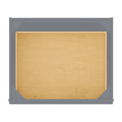 Base Kitchen Cabinet B30 Colonial Gray LessCare 30 in. width 34.5 in. height 24 in. depth - Kitchen Cabinets