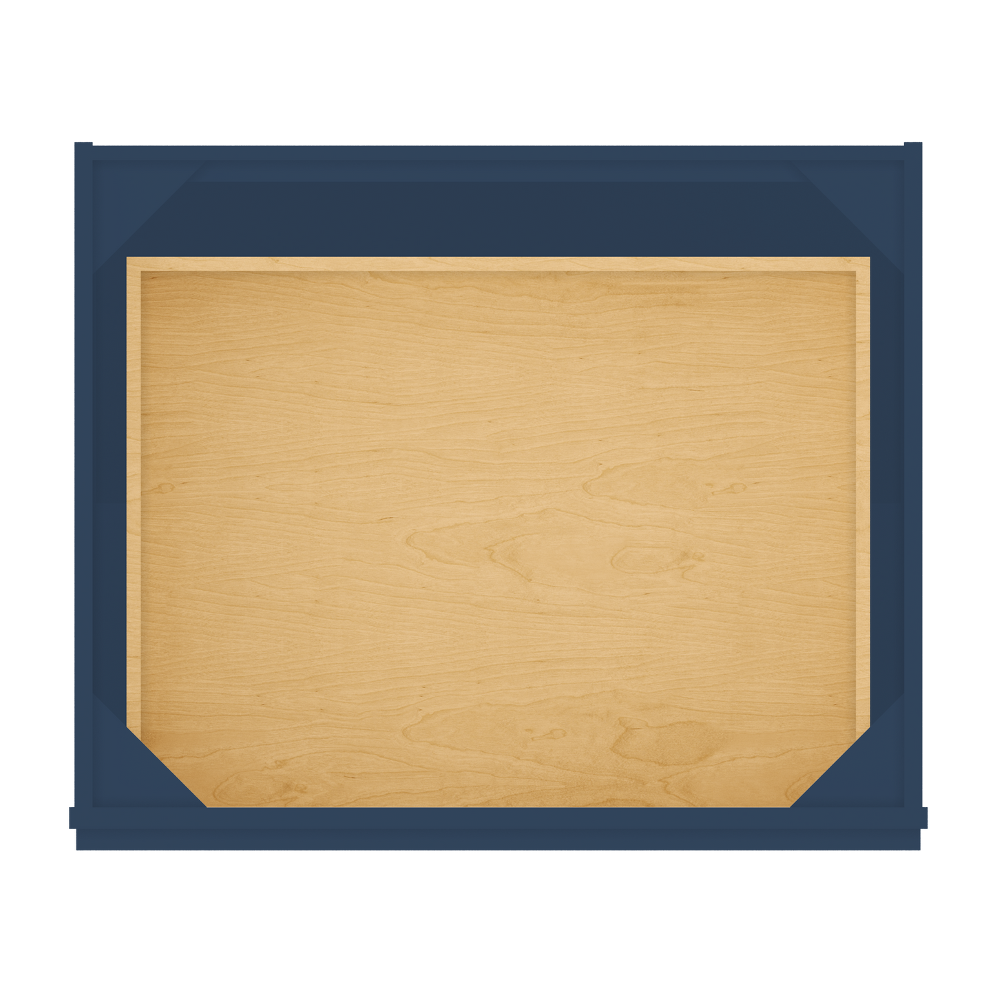 Base Kitchen Cabinet B30 Danbury Blue LessCare 30 in. width 34.5 in. height 24 in. depth - Kitchen Cabinets