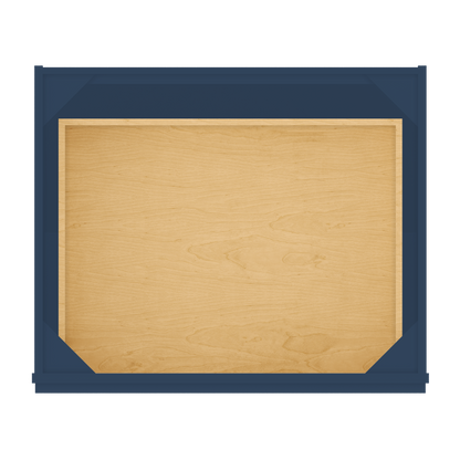 Base Kitchen Cabinet B30 Danbury Blue LessCare 30 in. width 34.5 in. height 24 in. depth - Kitchen Cabinets