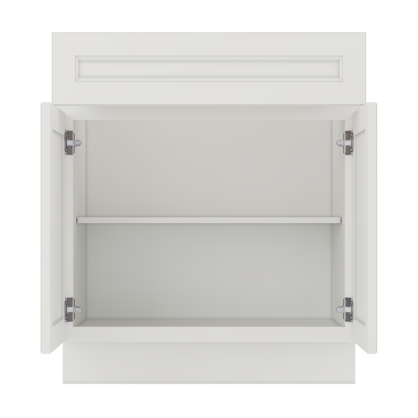 Base Kitchen Cabinet B30 Milan Pearl 30 in. width 34.5 in. height 24 in. depth - Kitchen Cabinets