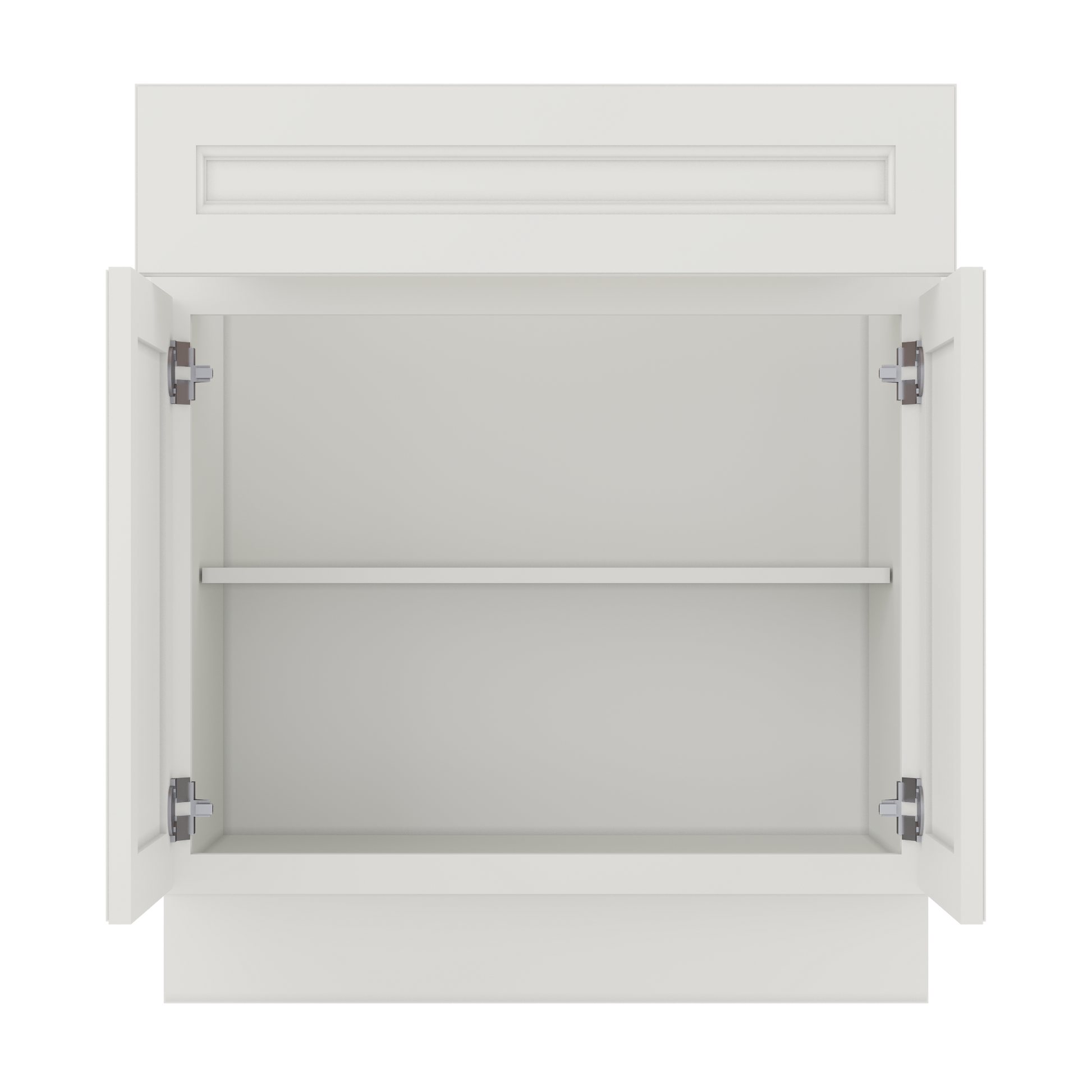 Base Kitchen Cabinet B30 Milan Pearl 30 in. width 34.5 in. height 24 in. depth - Kitchen Cabinets