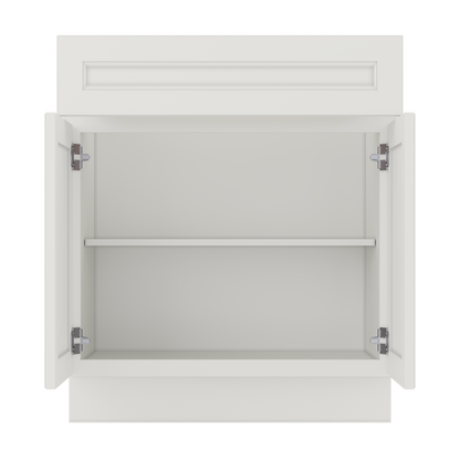 Base Kitchen Cabinet B30 Milan Pearl 30 in. width 34.5 in. height 24 in. depth - Kitchen Cabinets