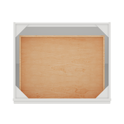 Base Kitchen Cabinet B30 Milan Pearl 30 in. width 34.5 in. height 24 in. depth - Kitchen Cabinets