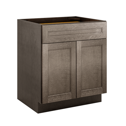 Base Kitchen Cabinet B30 Milan Slate 30 in. width 34.5 in. height 24 in. depth - Kitchen Cabinets