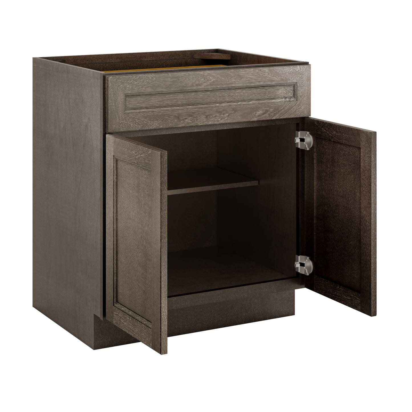 Base Kitchen Cabinet B30 Milan Slate 30 in. width 34.5 in. height 24 in. depth - Kitchen Cabinets