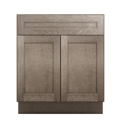 Base Kitchen Cabinet B30 Milan Slate 30 in. width 34.5 in. height 24 in. depth - Kitchen Cabinets