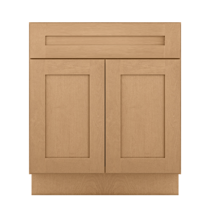 Base Kitchen Cabinet B30 Shaker Toffee 30 in. width 34.5 in. height 24 in. depth - Kitchen Cabinets