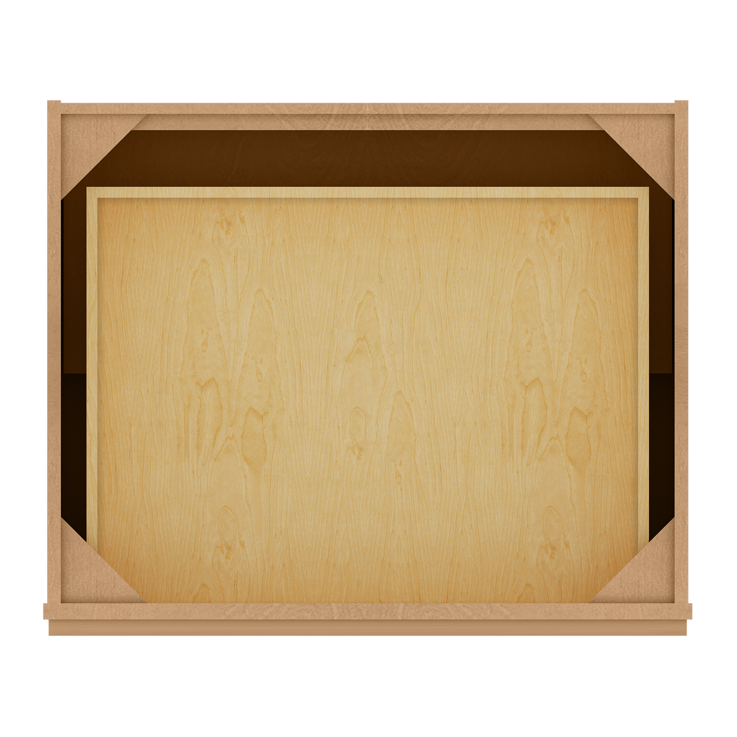 Base Kitchen Cabinet B30 Shaker Toffee 30 in. width 34.5 in. height 24 in. depth - Kitchen Cabinets