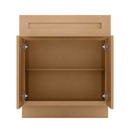 Base Kitchen Cabinet B30 Shaker Toffee 30 in. width 34.5 in. height 24 in. depth - Kitchen Cabinets