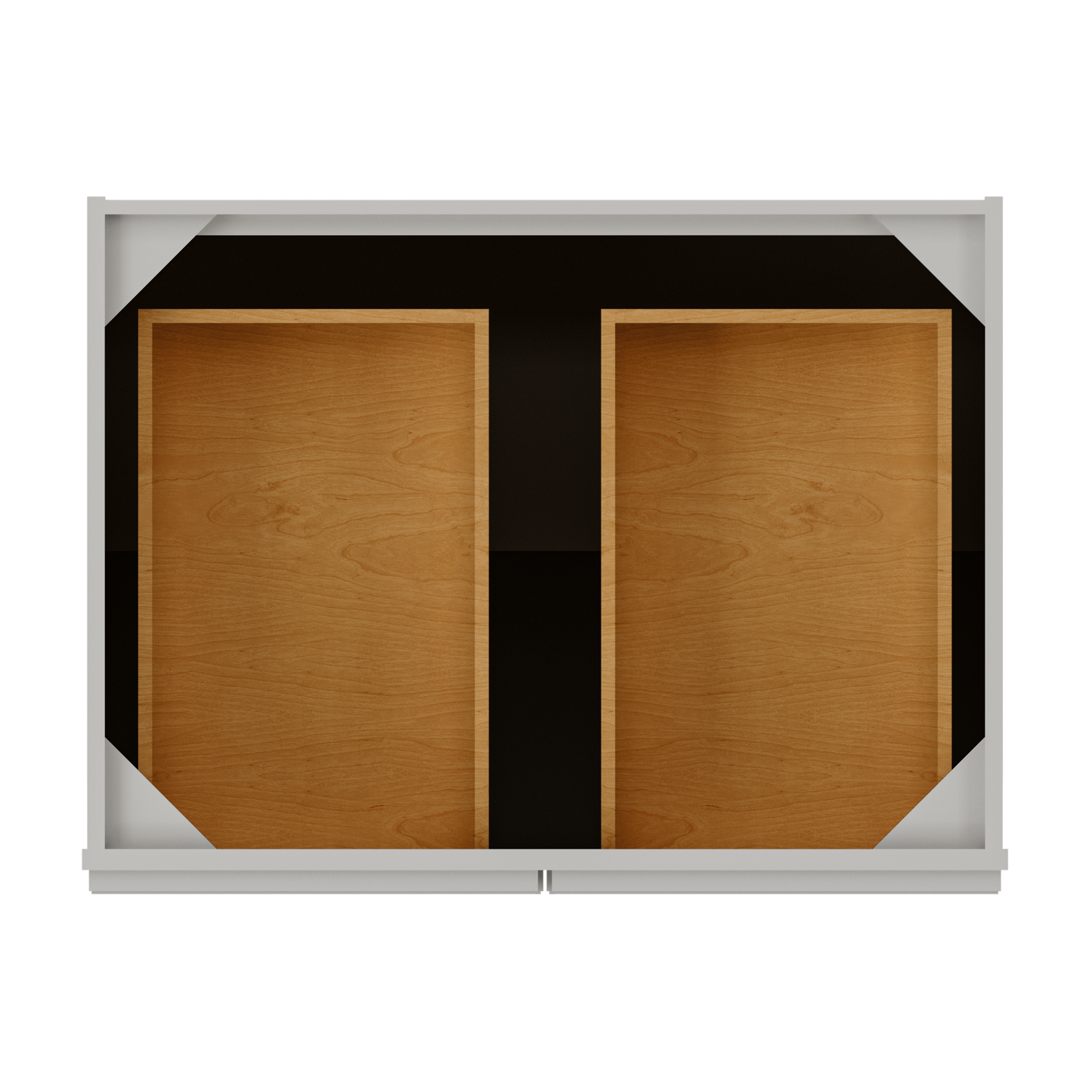 Base Kitchen Cabinet B33 Milan Pearl 33 in. width 34.5 in. height 24 in. depth - Kitchen Cabinets