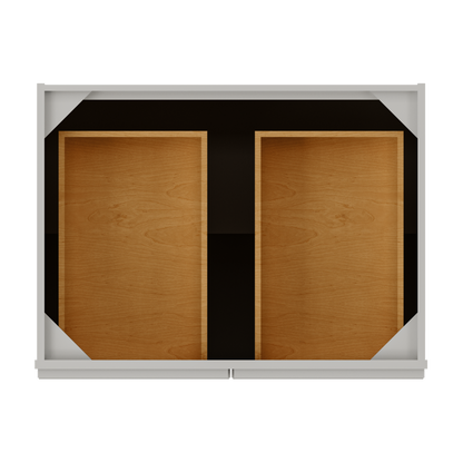 Base Kitchen Cabinet B33 Milan Pearl 33 in. width 34.5 in. height 24 in. depth - Kitchen Cabinets