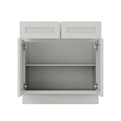 Base Kitchen Cabinet B33 Milan Pearl 33 in. width 34.5 in. height 24 in. depth - Kitchen Cabinets