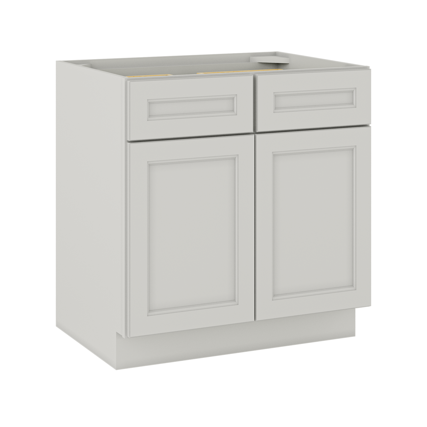 Base Kitchen Cabinet B33 Milan Pearl 33 in. width 34.5 in. height 24 in. depth - Kitchen Cabinets