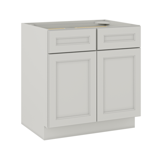 Base Kitchen Cabinet B33 Milan Pearl 33 in. width 34.5 in. height 24 in. depth - Kitchen Cabinets