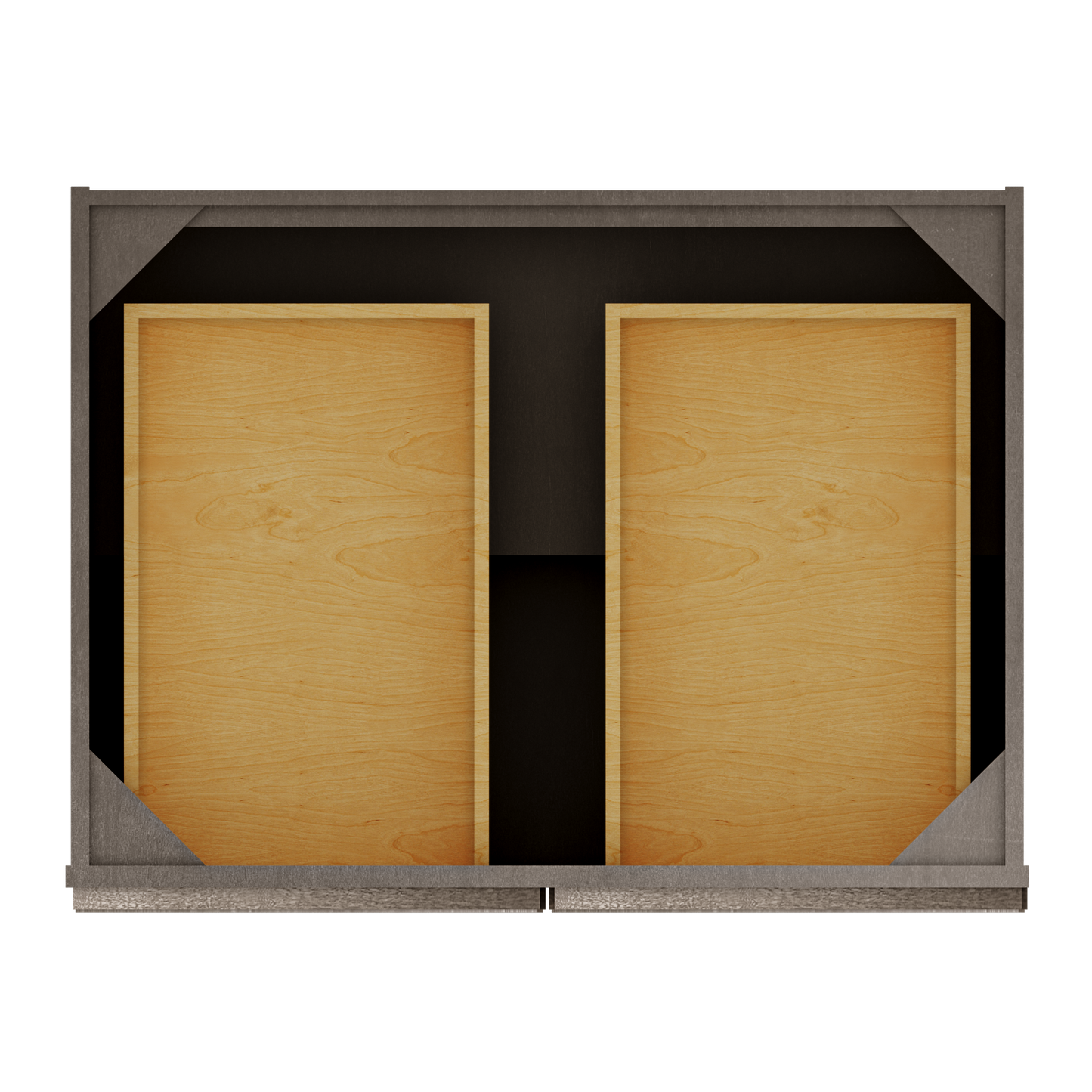 Base Kitchen Cabinet B33 Milan Slate 33 in. width 34.5 in. height 24 in. depth - Kitchen Cabinets