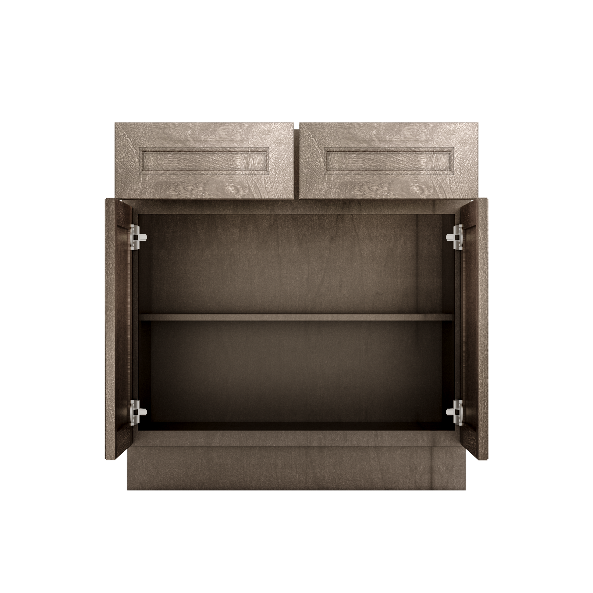 Base Kitchen Cabinet B33 Milan Slate 33 in. width 34.5 in. height 24 in. depth - Kitchen Cabinets
