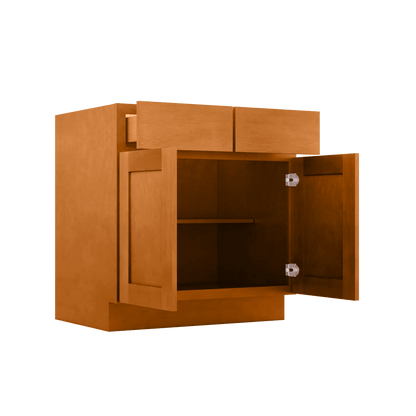 Base Kitchen Cabinet B33 Newport LessCare 33 in. width 34.5 in. height 24 in. depth - Kitchen Cabinets