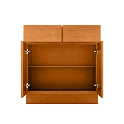Base Kitchen Cabinet B33 Newport LessCare 33 in. width 34.5 in. height 24 in. depth - Kitchen Cabinets