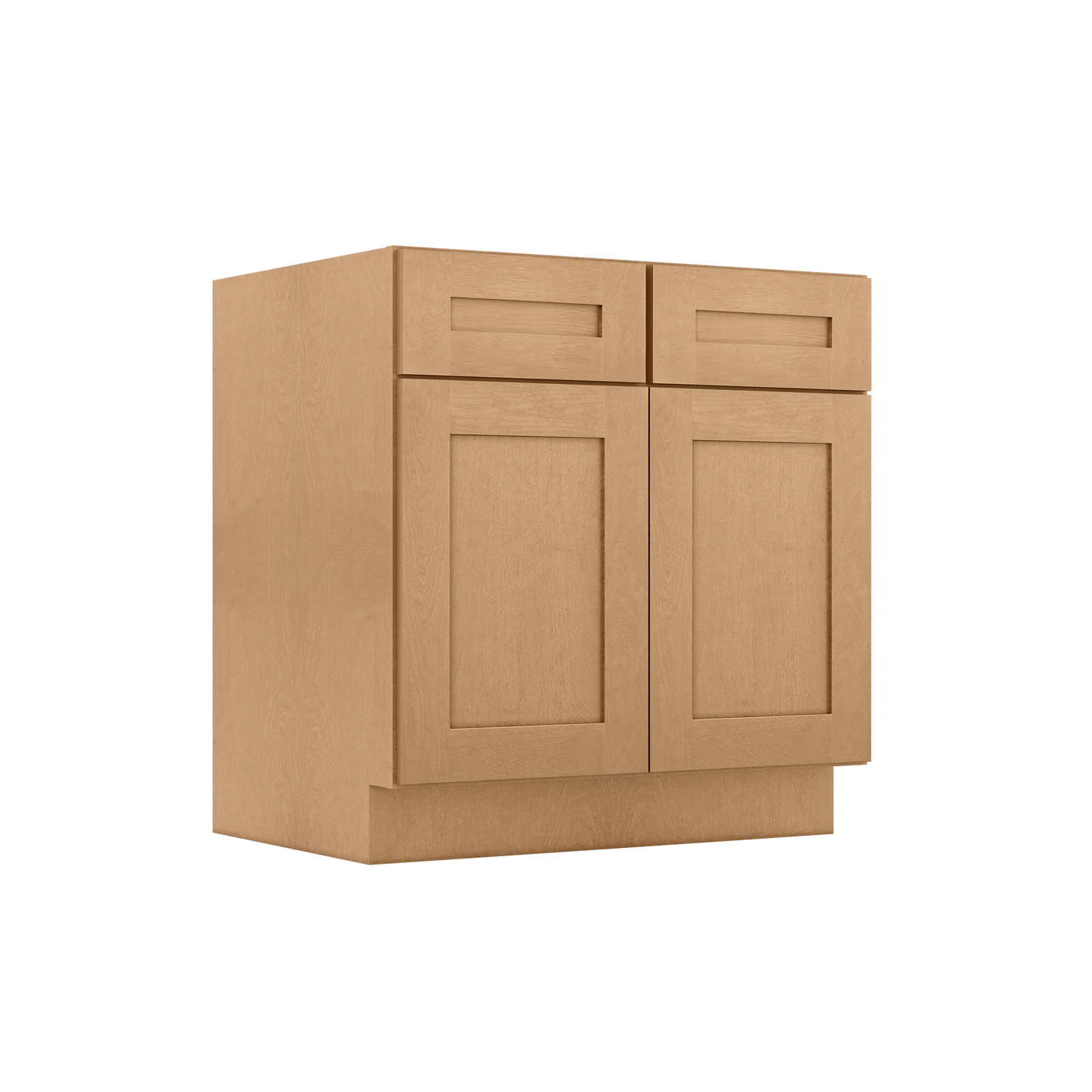 Base Kitchen Cabinet B33 Shaker Toffee 33 in. width 34.5 in. height 24 in. depth - Kitchen Cabinets
