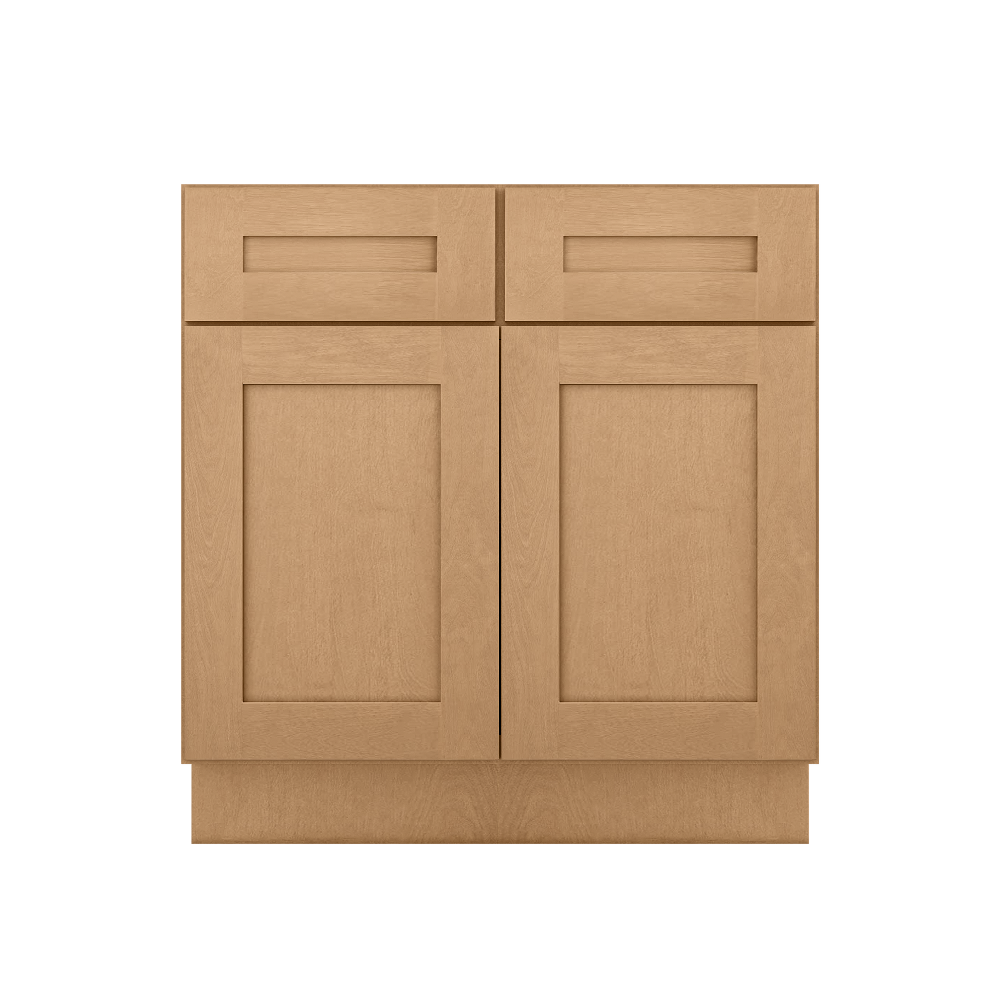 Base Kitchen Cabinet B33 Shaker Toffee 33 in. width 34.5 in. height 24 in. depth - Kitchen Cabinets