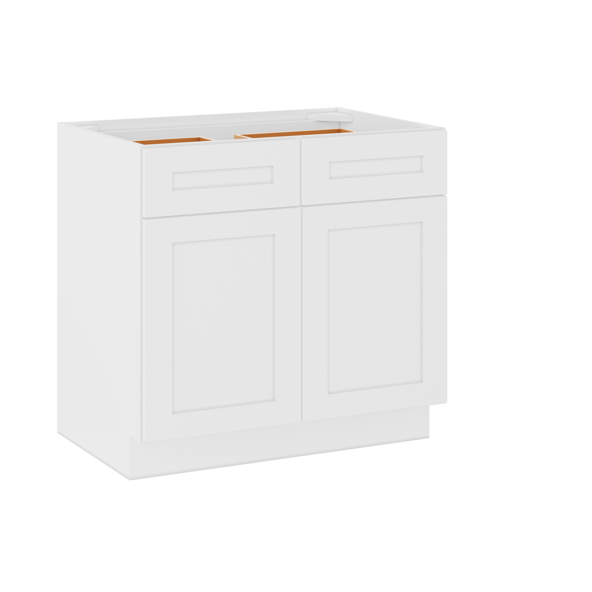 Base Kitchen Cabinet B36 Alpina White LessCare 36 in. width 34.5 in. height 24 in. depth - Kitchen Cabinets