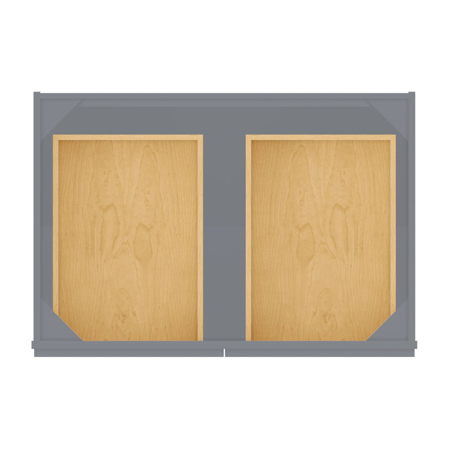 Base Kitchen Cabinet B36 Colonial Gray LessCare 36 in. width 34.5 in. height 24 in. depth - Kitchen Cabinets