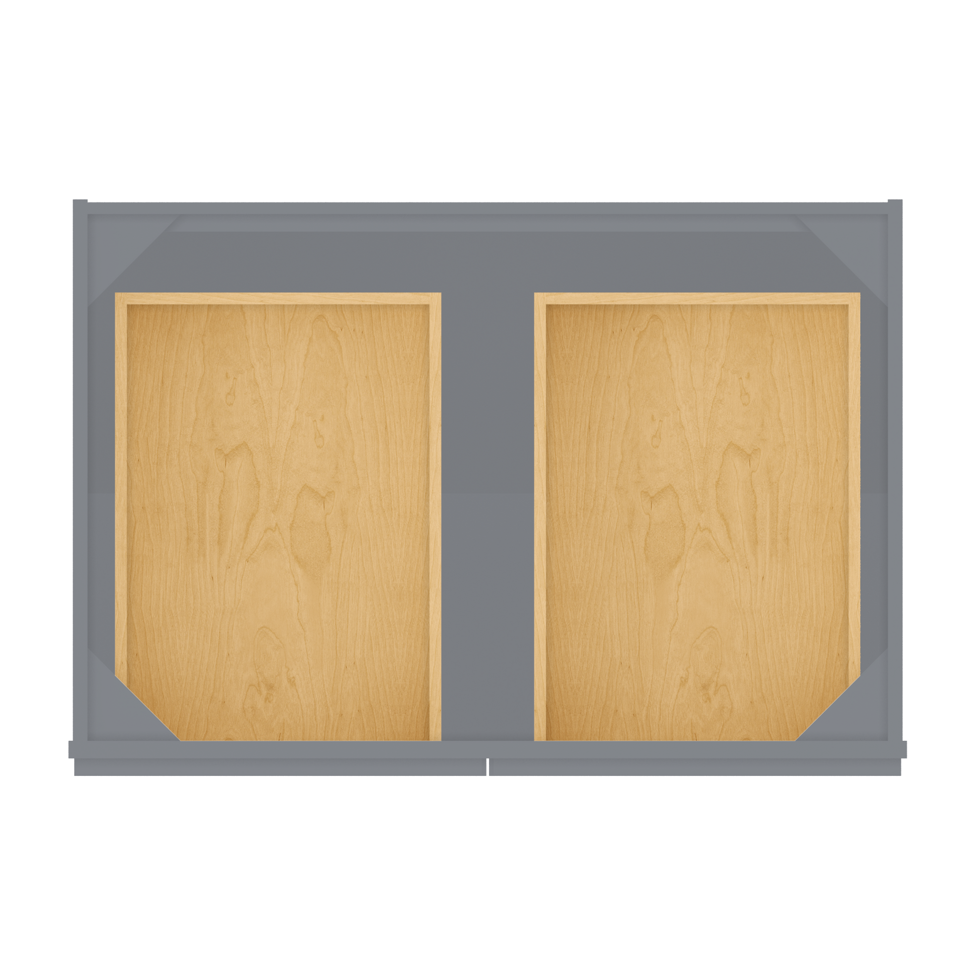 Base Kitchen Cabinet B36 Colonial Gray LessCare 36 in. width 34.5 in. height 24 in. depth - Kitchen Cabinets