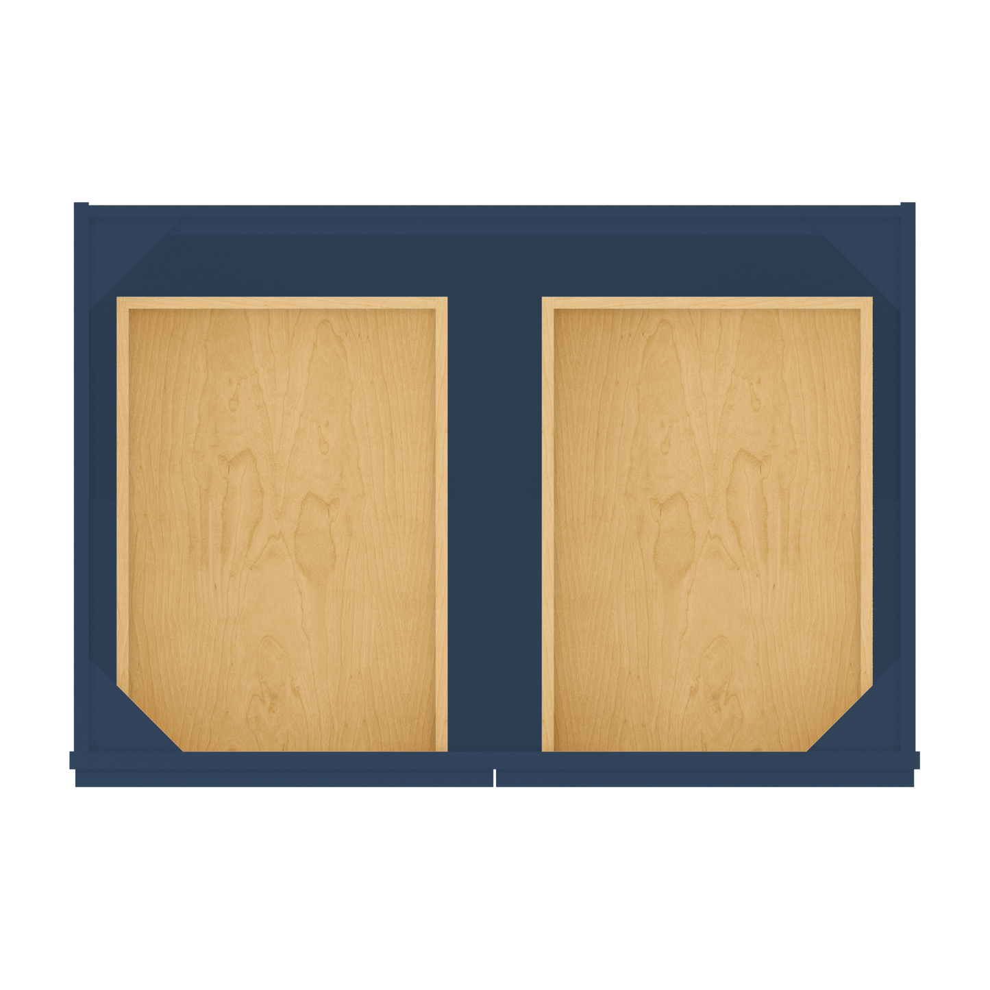 Base Kitchen Cabinet B36 Danbury Blue LessCare 36 in. width 34.5 in. height 24 in. depth - Kitchen Cabinets