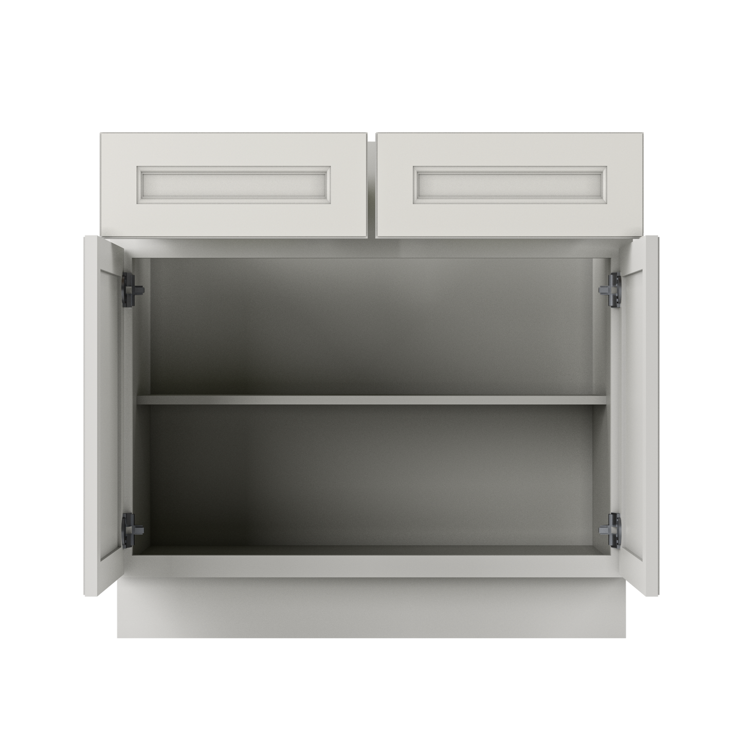 Base Kitchen Cabinet B36 Milan Pearl 36 in. width 34.5 in. height 24 in. depth - Kitchen Cabinets